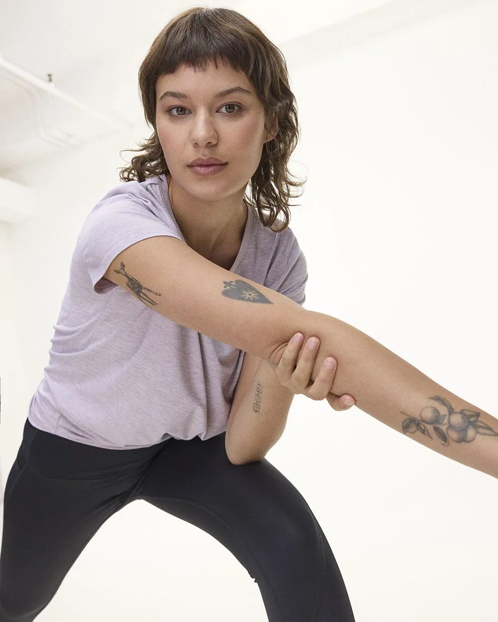 Short-Sleeve Crew-Neck Tee - Dry Lux Hyba Essentials sold by RW&CO. product image thumbnail 3