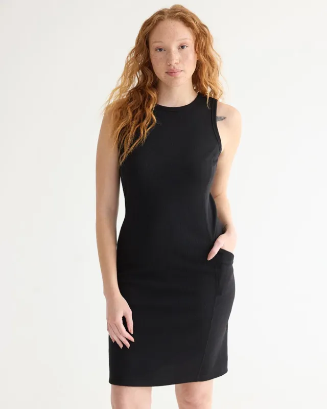 Sleeveless Ribbed Dress - Hyba sold by RW&CO.