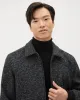 Black Tweed Jacket with Shirt Collar sold by RW&CO.