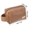 Unique Bargains- Faux Leather Makeup Toiletry Travel Bag Small sold by RW&CO.