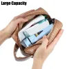 Unique Bargains- Faux Leather Makeup Toiletry Travel Bag Small sold by RW&CO.