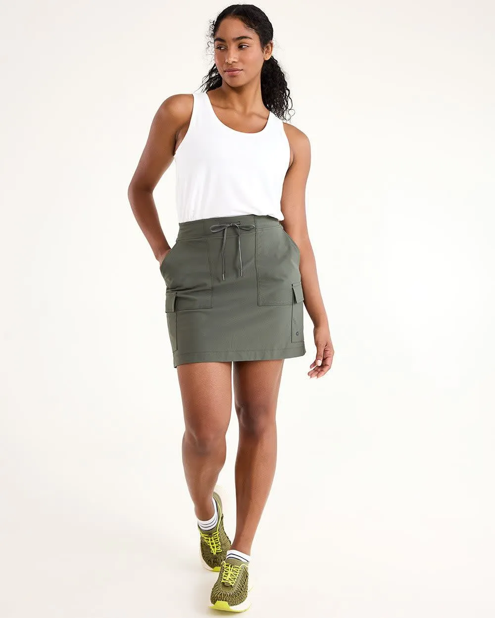 Skort with Cargo Pockets - Hyba sold by RW&CO.
