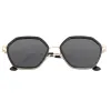 Bertha Ariana Polarized Sunglasses - Black/Blue sold by RW&CO.