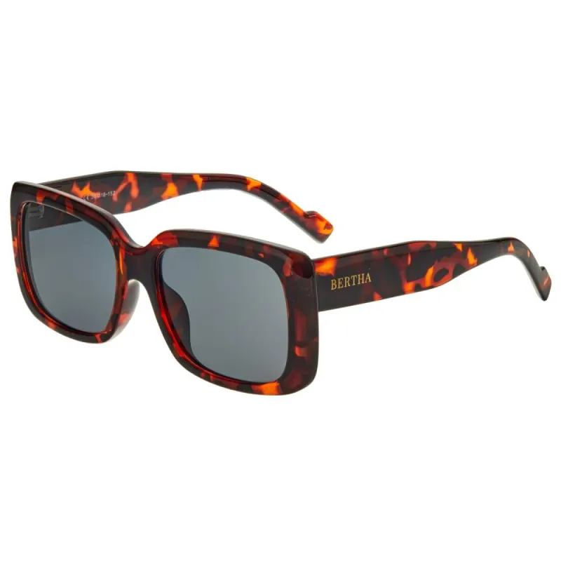 Bertha Wendy Polarized Sunglasses - Cream/Black sold by RW&CO.