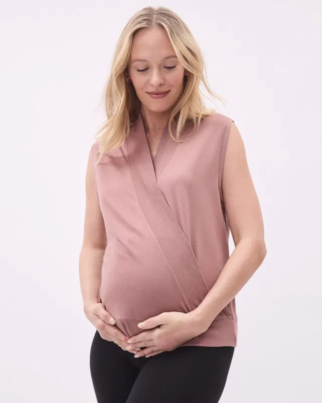 Sleeveless Nursing Top - Thyme Maternity sold by RW&CO.
