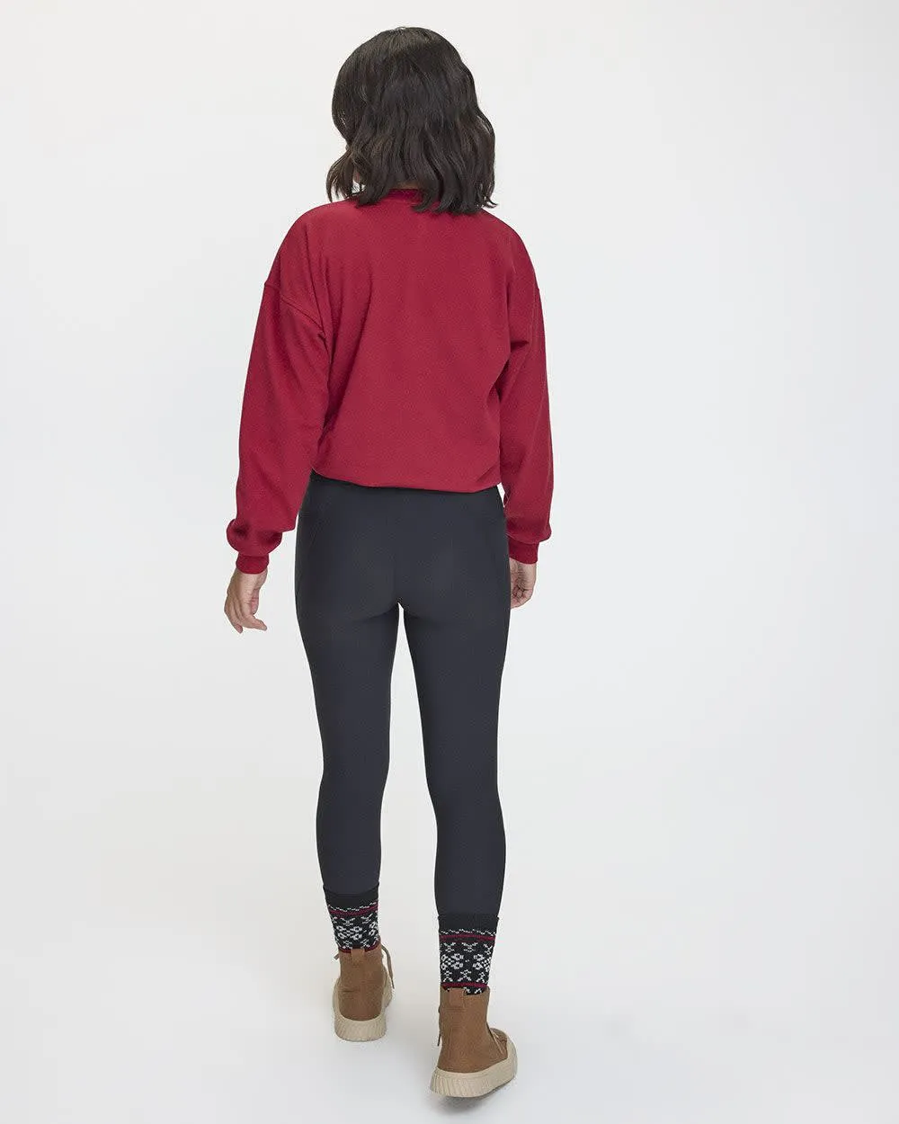 Warm Thermal Fleece Leggings - Hyba sold by RW&CO. product image thumbnail 2
