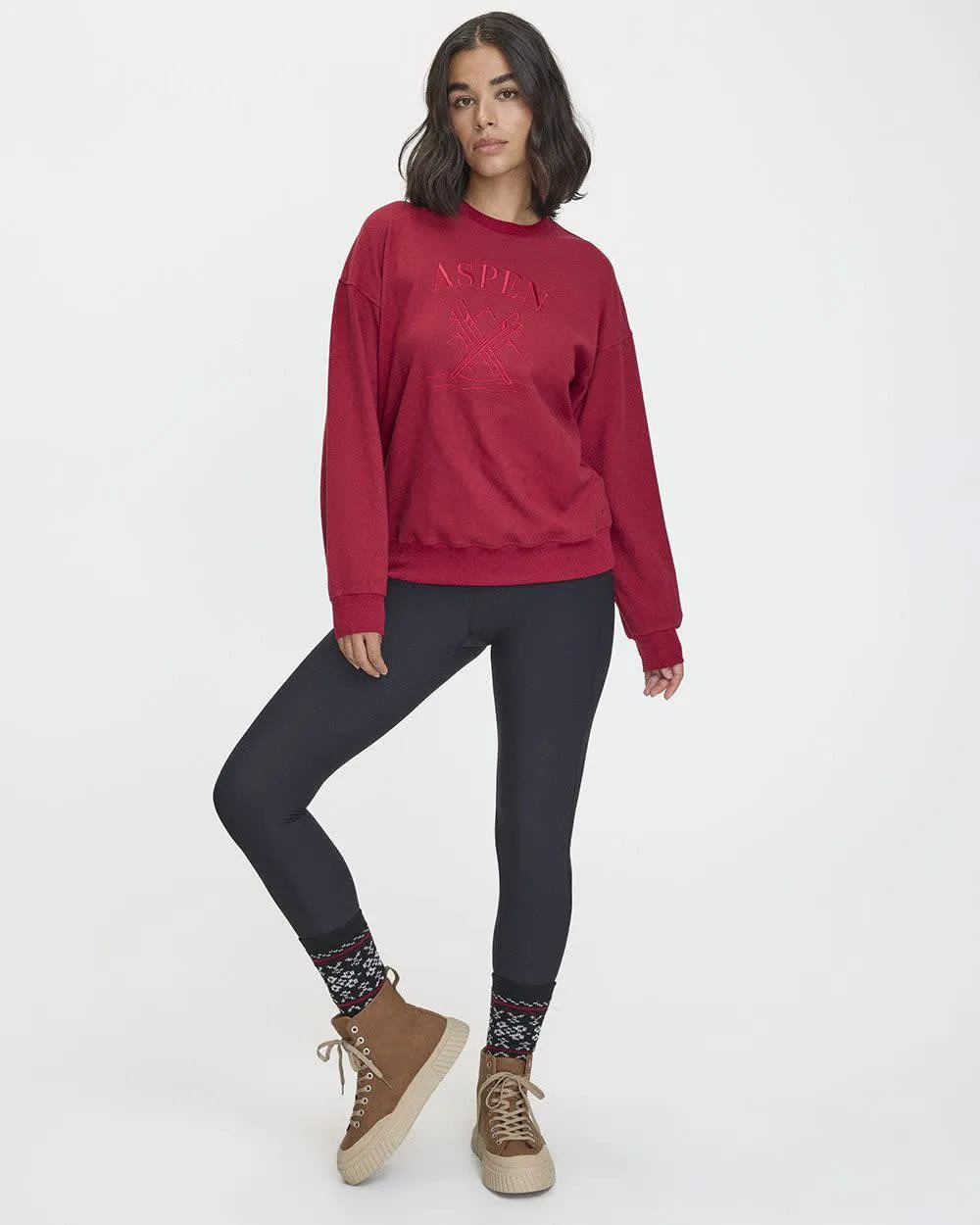 Warm Thermal Fleece Leggings - Hyba sold by RW&CO. product image thumbnail 3