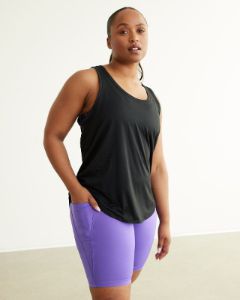 Sleeveless Scoop-Neck Top, Dry Lux Hyba Essentials sold by RW&CO.