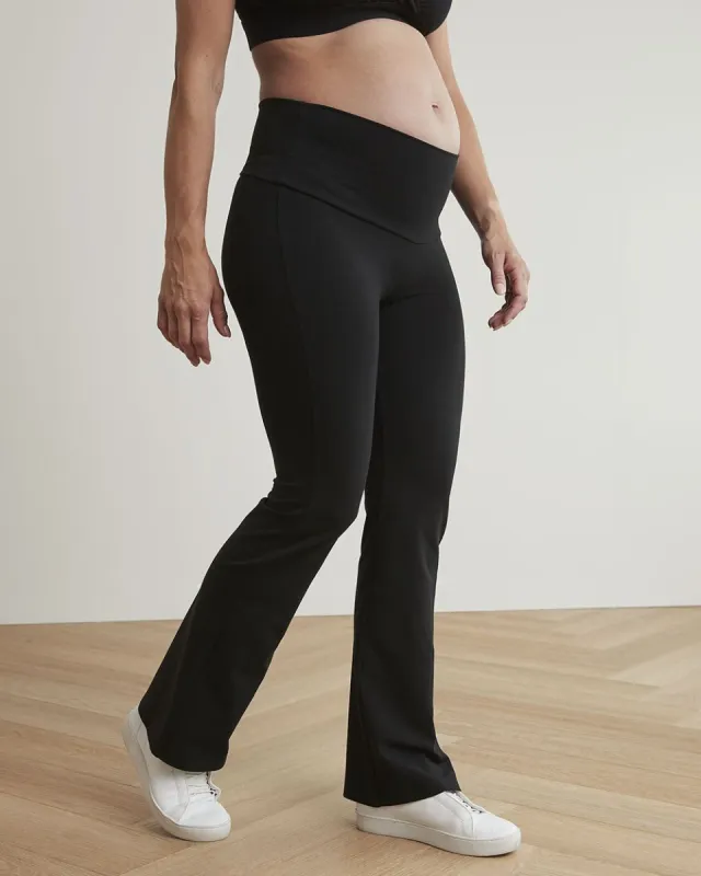 Flare-Leg Ankle-Length Legging - Thyme Maternity sold by RW&CO.