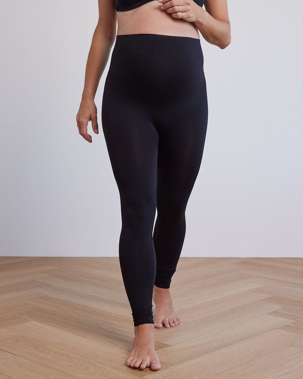 Crop Seamless Legging - Thyme Maternity sold by RW&CO.