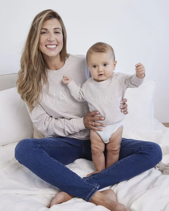 French Terry "Mini" Sweatshirt - Thyme Maternity made by RW&CO.