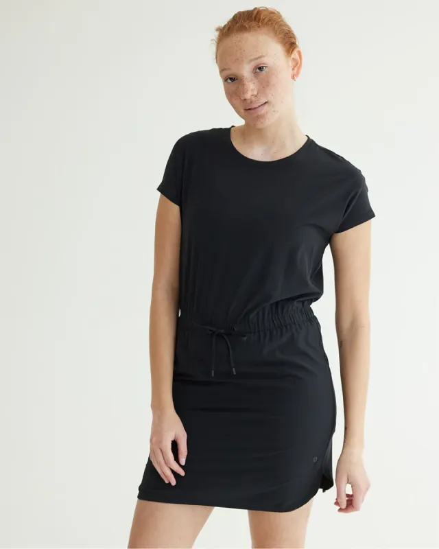 Short-Sleeve Crew-Neck Dress - Hyba sold by RW&CO.