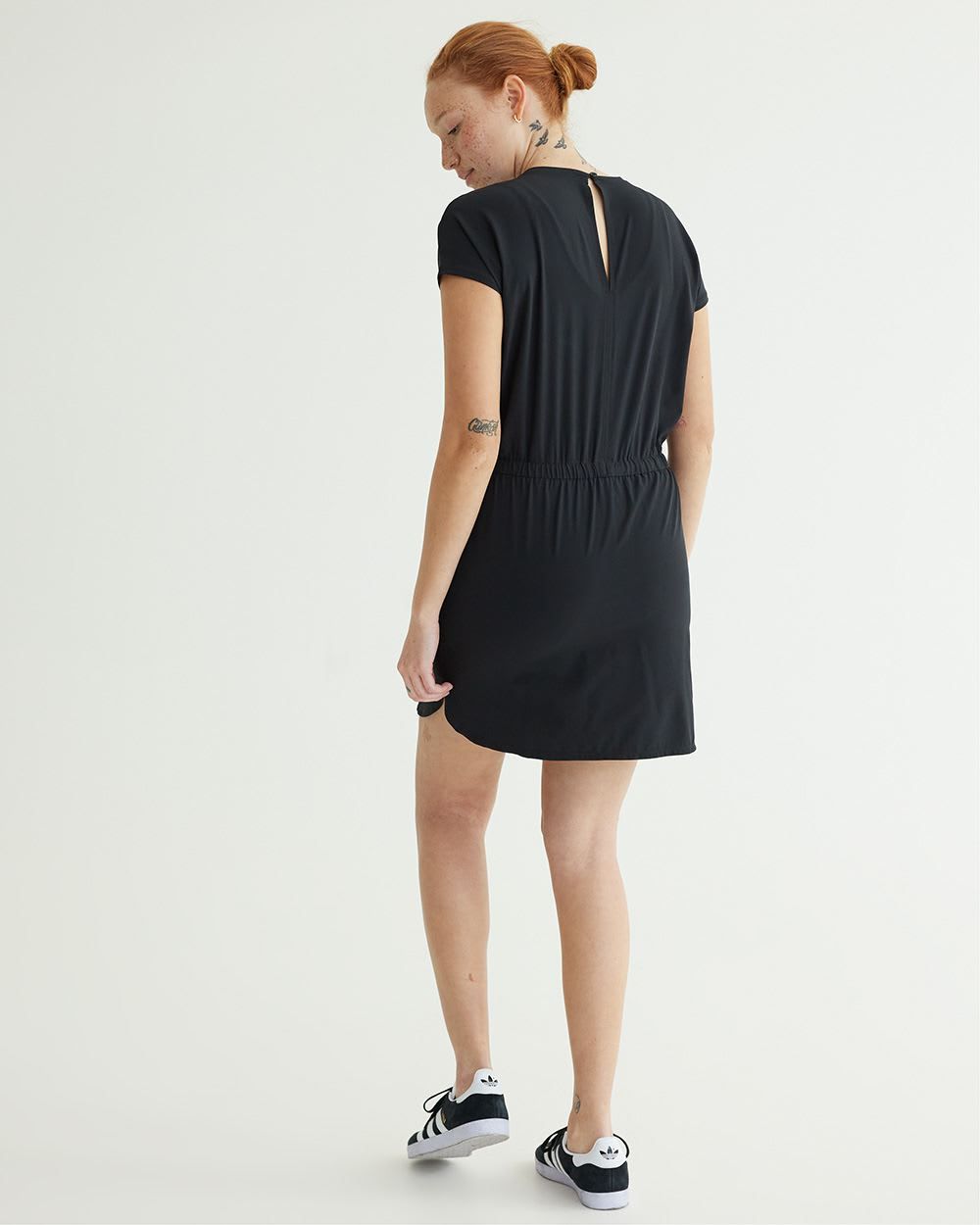 Short-Sleeve Crew-Neck Dress - Hyba sold by RW&CO. product image thumbnail 2