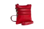 CHAMPS Leather Triple Zip Crossbody Bag sold by RW&CO.