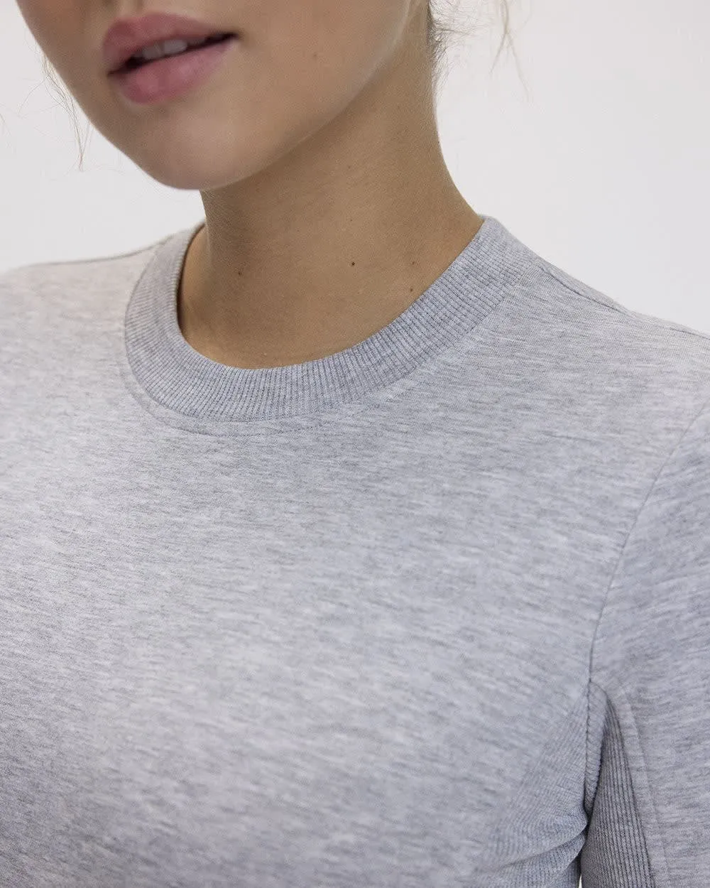 Long-Sleeve French Terry Dress - Hyba sold by RW&CO. product image thumbnail 4