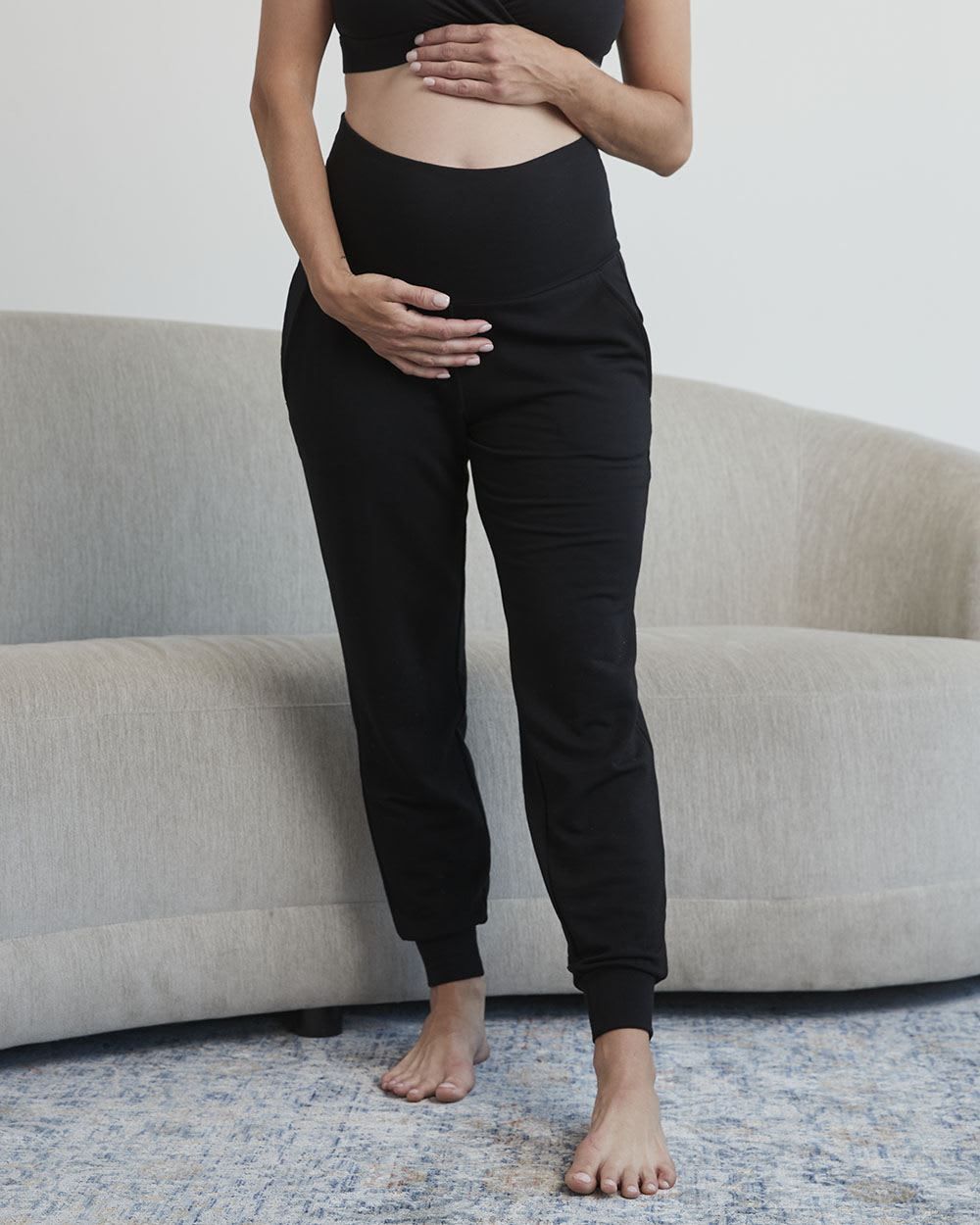 The Lounging Jogger - Thyme Maternity sold by RW&CO.