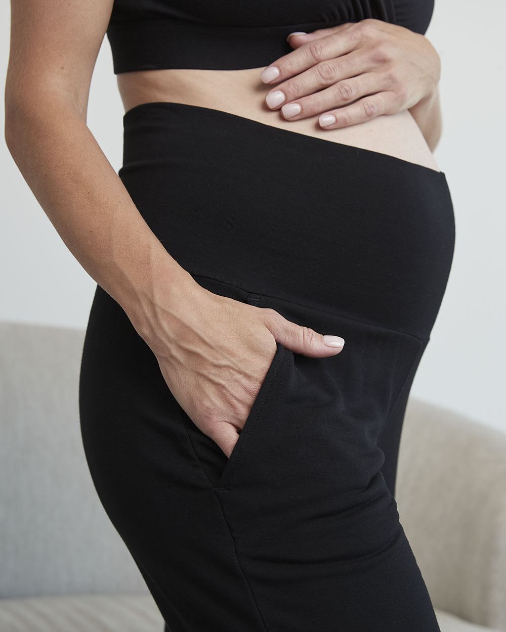 The Lounging Jogger - Thyme Maternity sold by RW&CO. product image thumbnail 4