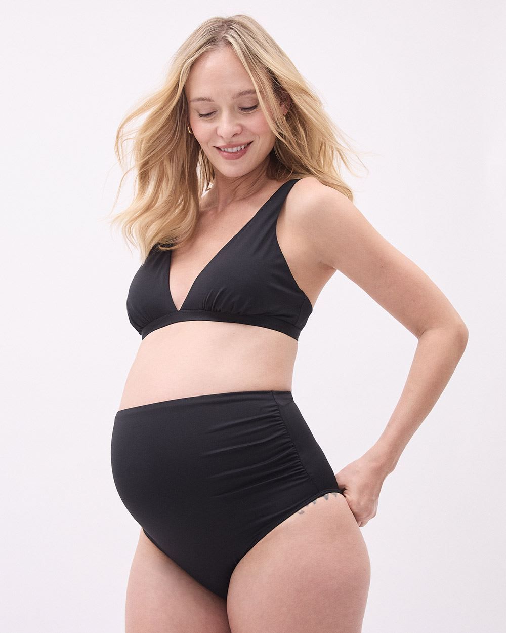 High-Rise Bikini Bottom - Thyme Maternity sold by RW&CO. product image thumbnail 4
