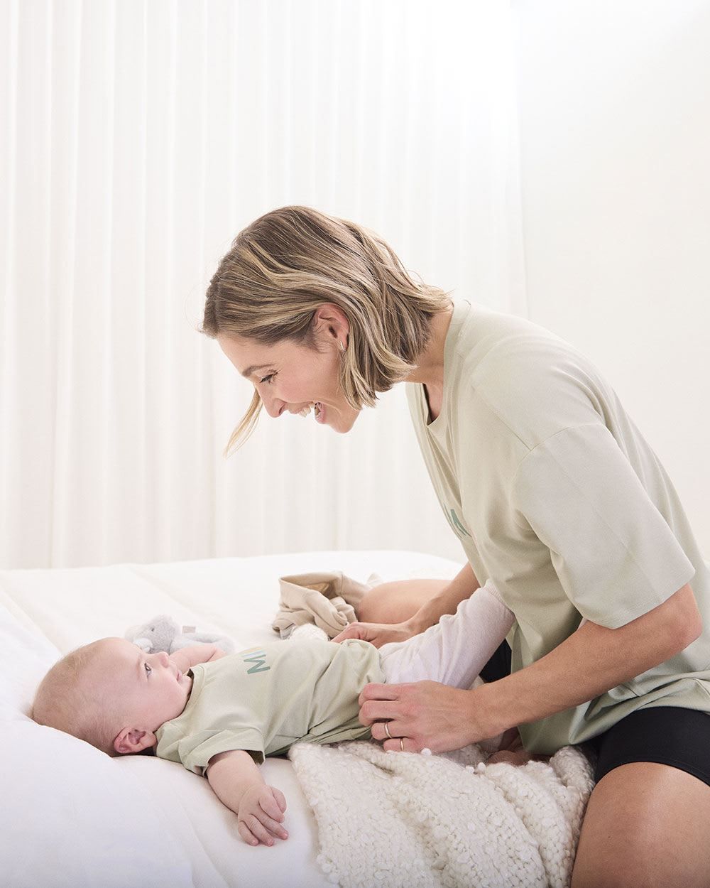 Relaxed-Fit Short-Sleeve "Mama" Tee - Thyme Maternity sold by RW&CO. product image thumbnail 4