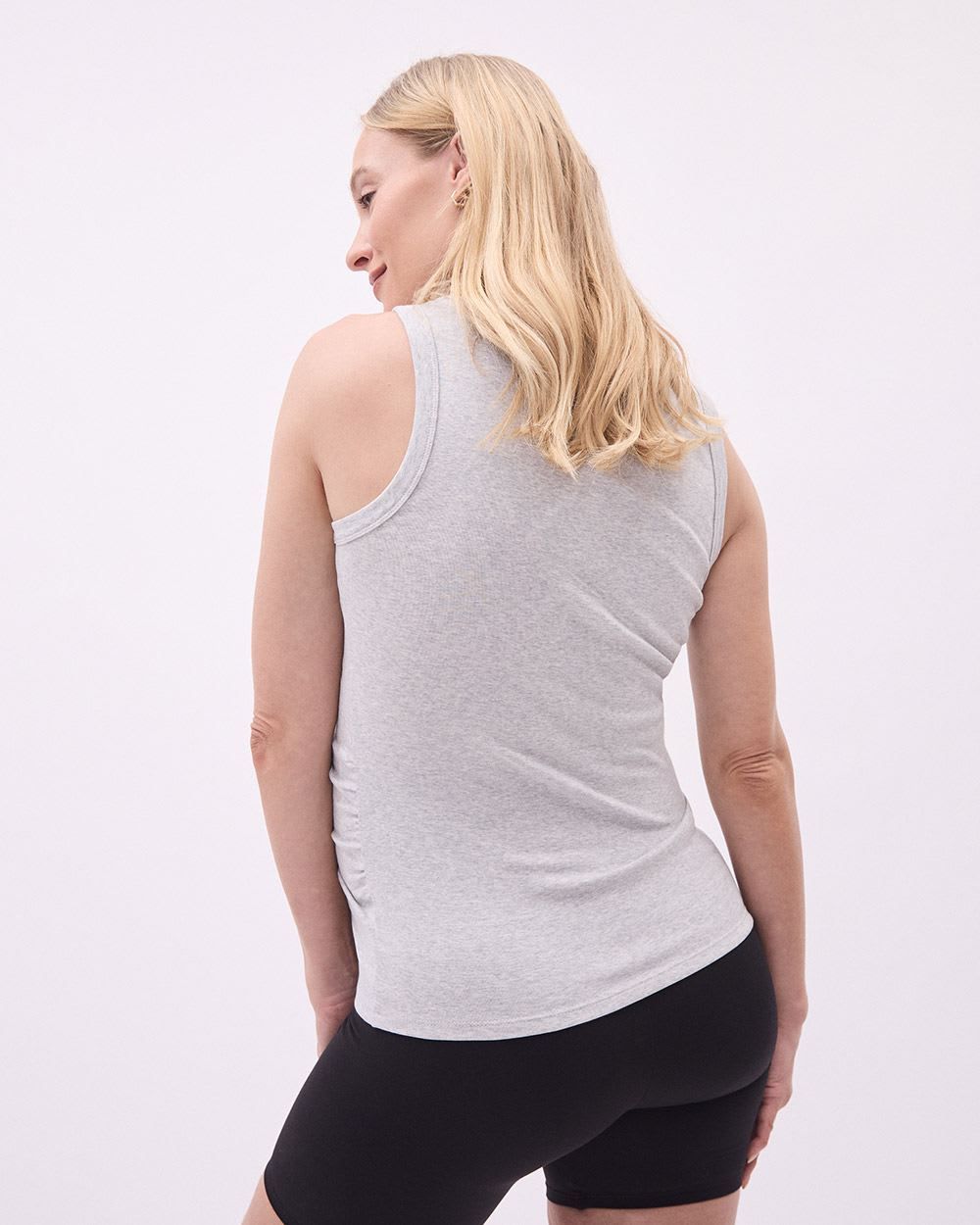 Tank Top with Side Shirrings - Thyme Maternity sold by RW&CO. product image thumbnail 3
