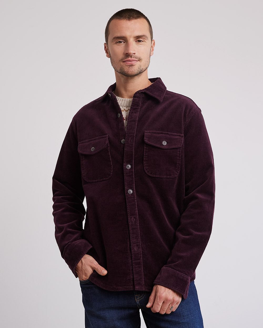 Corduroy Overshirt sold by RW&CO.