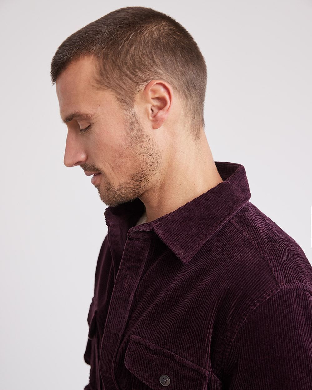 Corduroy Overshirt sold by RW&CO. product image thumbnail 4