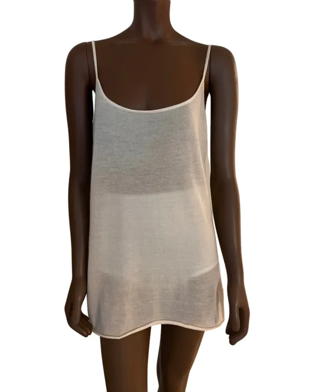 FEATHER WEIGHT CASHMERE TANK sold by Ryan Roche