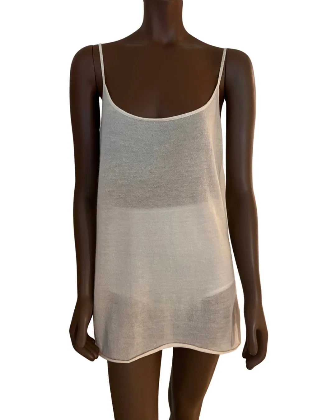 FEATHER WEIGHT CASHMERE TANK sold by Ryan Roche