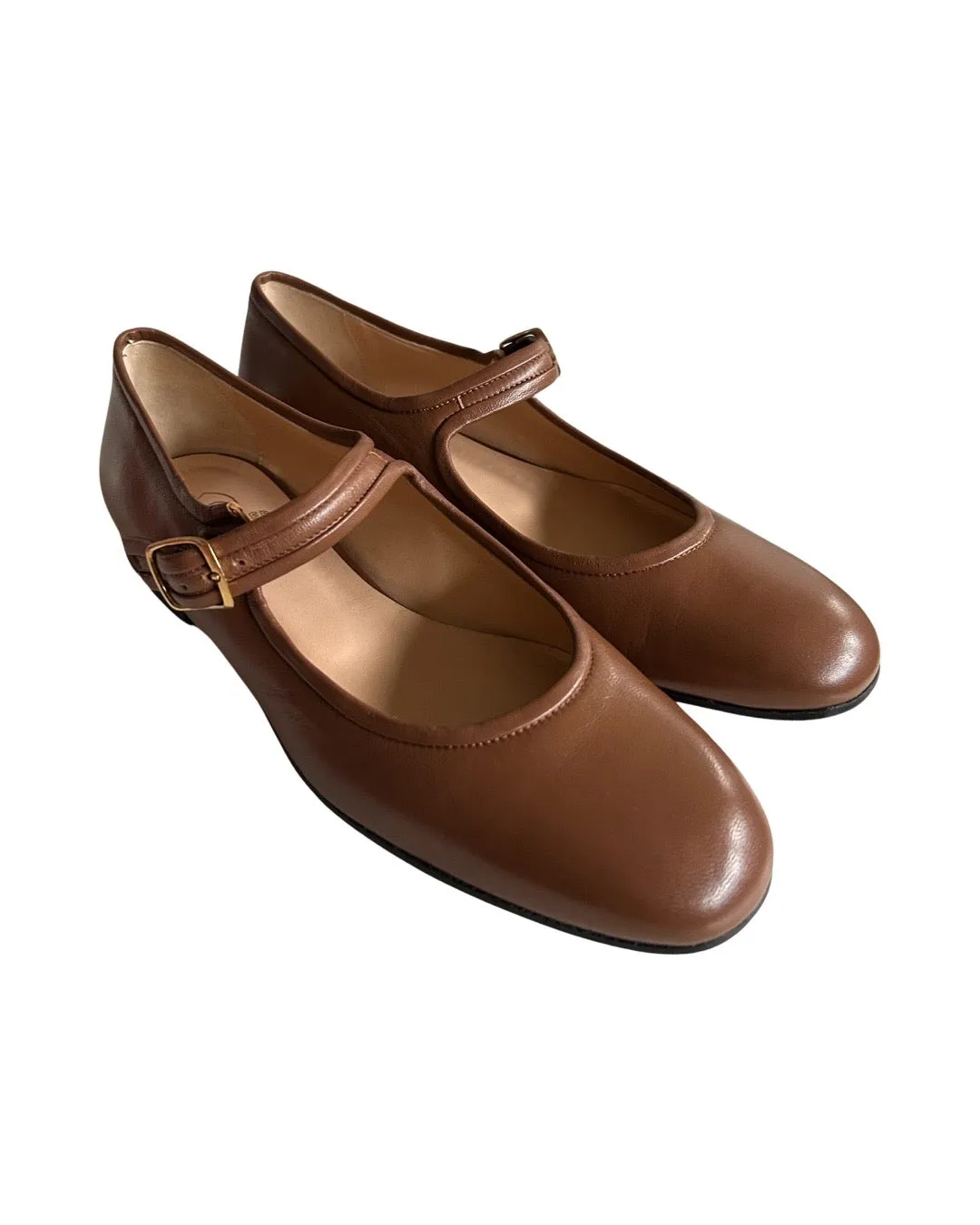 RYAN ROCHE X BROTHER VELLIES MARY JANE / MILK CHOCOLATE sold by Ryan Roche product image thumbnail 2