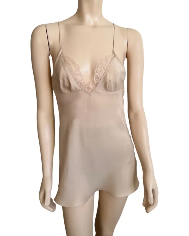 SILK FRENCH LACE CAMISOLE SIZE 0,8 sold by Ryan Roche