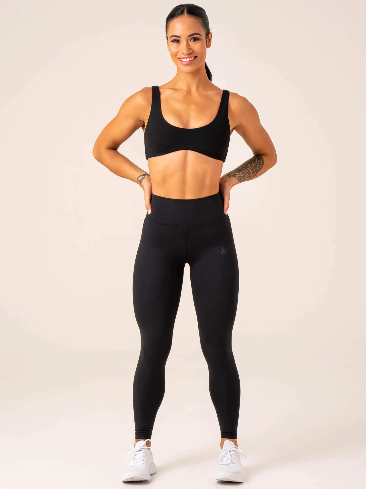 Unstoppable Lounge Bra - Black sold by Ryderwear product image thumbnail 4