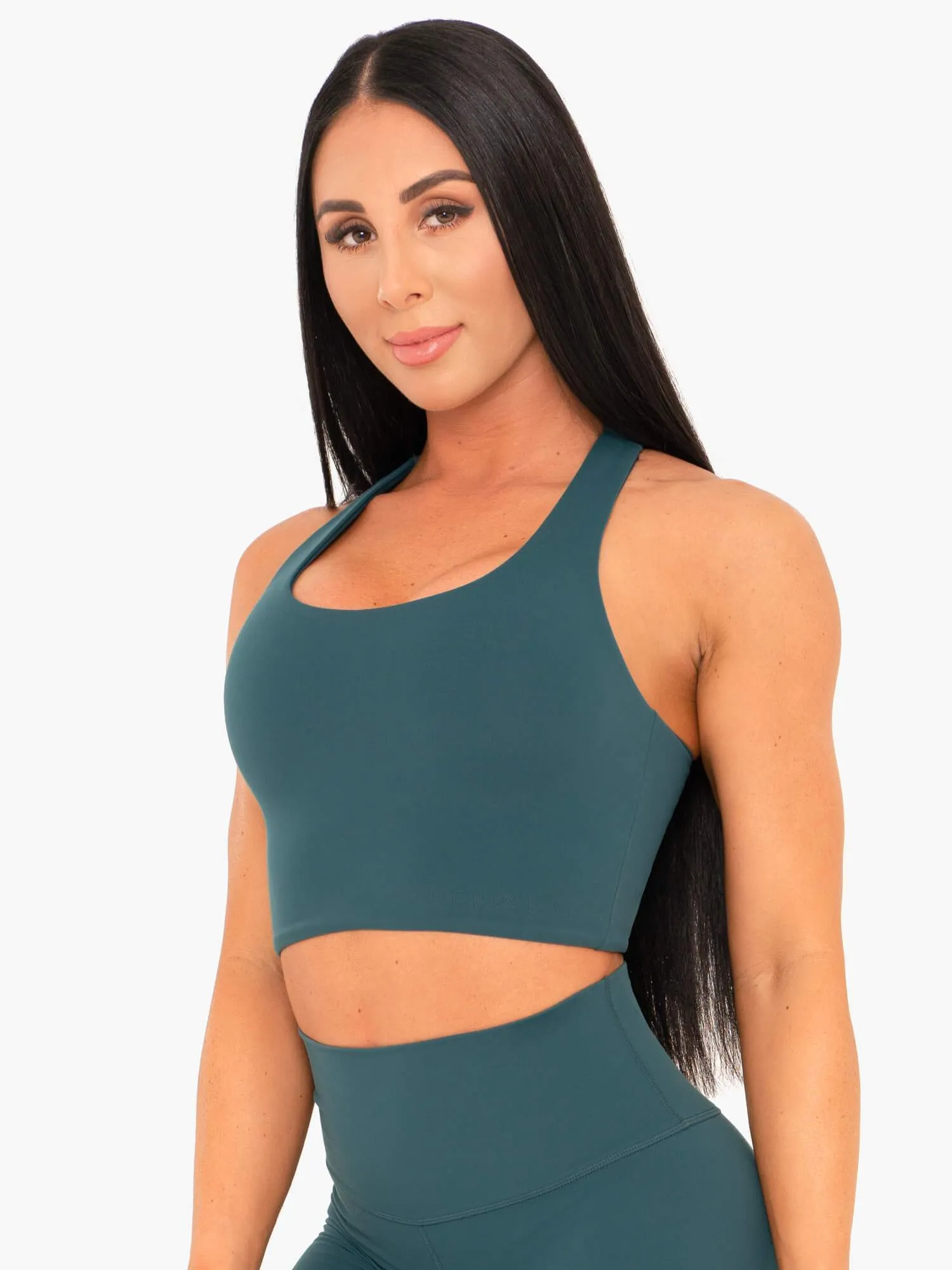 NKD Sports Bra - Teal sold by Ryderwear