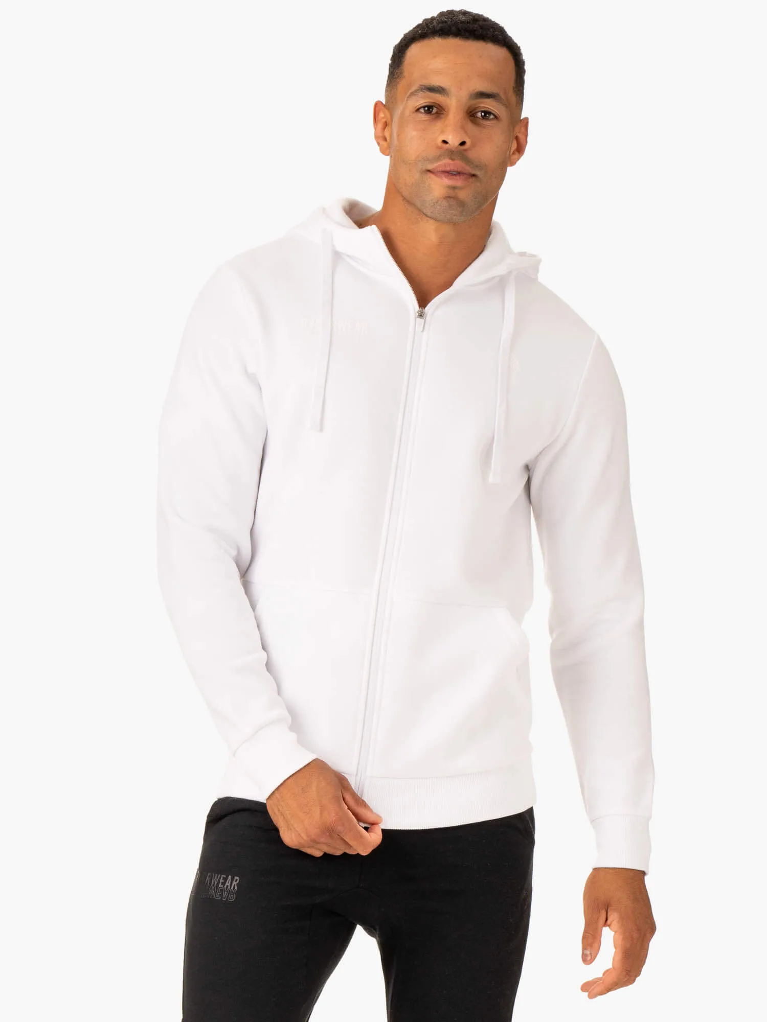 Limitless Zip Up Jacket - White sold by Ryderwear