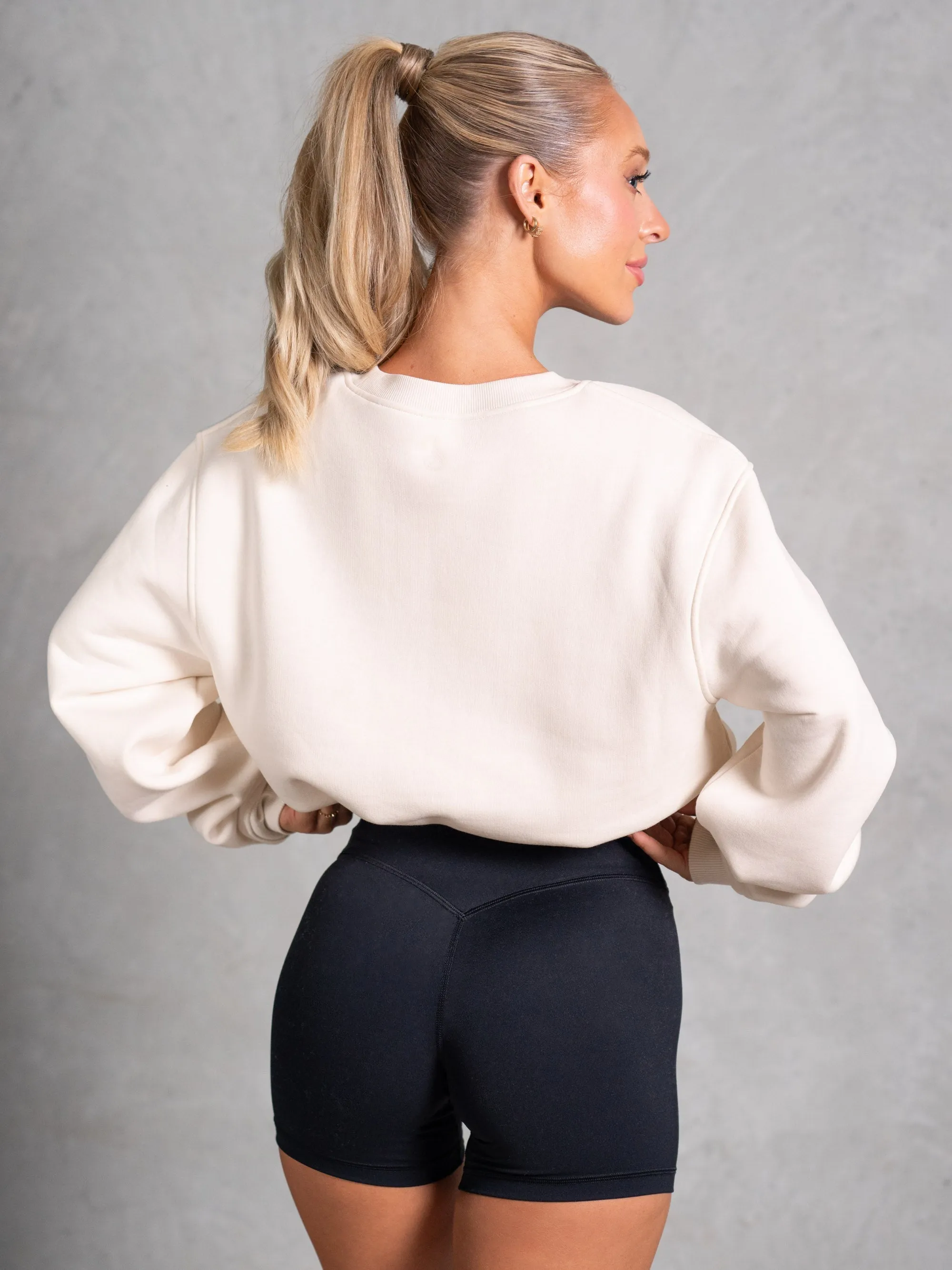 Athletica Sweater - Vanilla sold by Ryderwear product image thumbnail 5