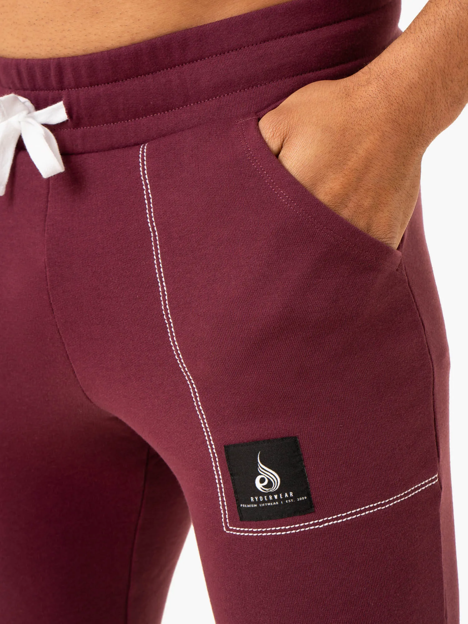 Vital Track Pant - Plum sold by Ryderwear product image thumbnail 4