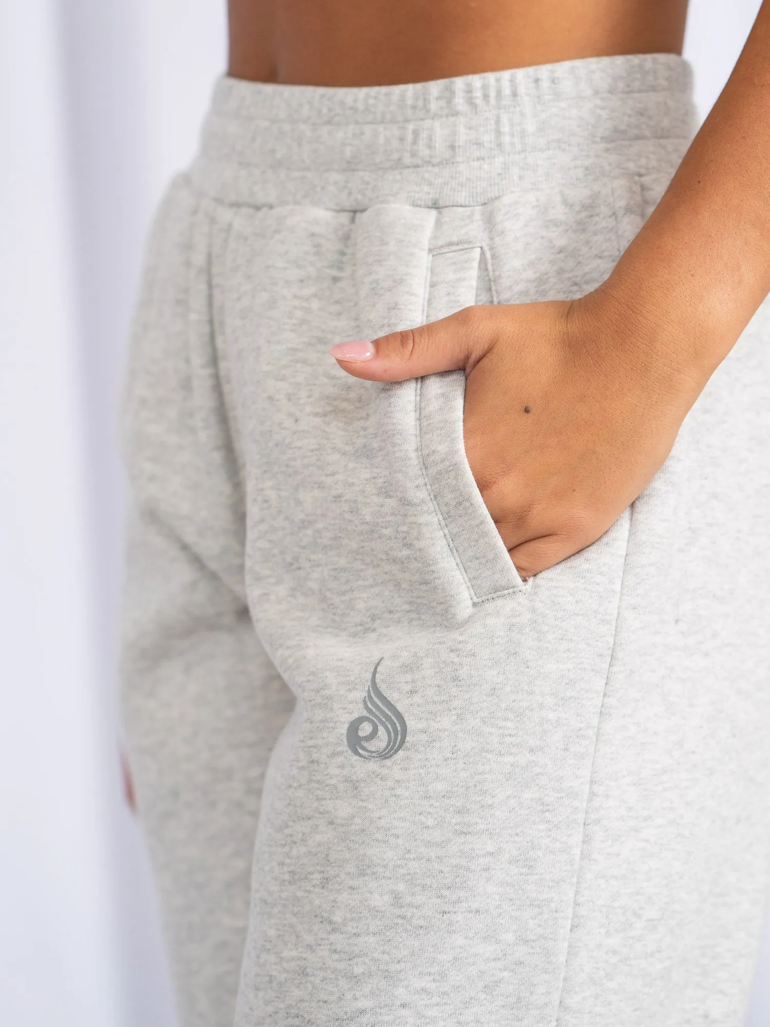 Unisex Track Pants - Snow Marl sold by Ryderwear product image thumbnail 4