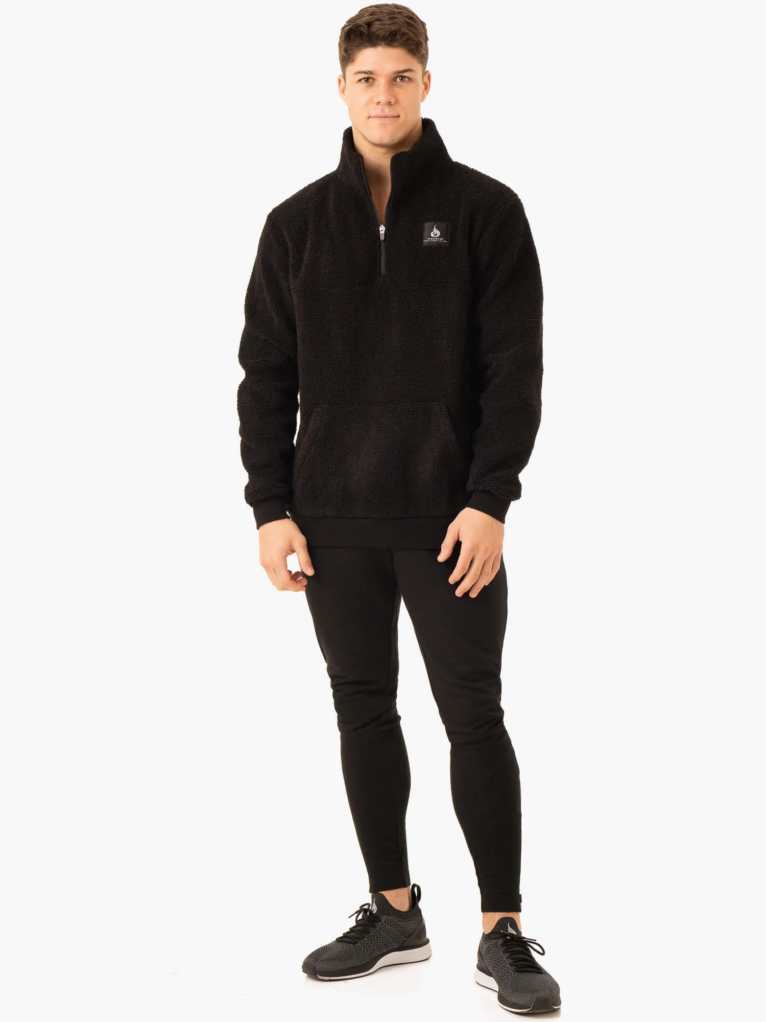 Vital Polar Fleece Half Zip - Black sold by Ryderwear product image thumbnail 5