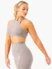 Level Up High Impact Sports Bra - Steel Grey sold by Ryderwear