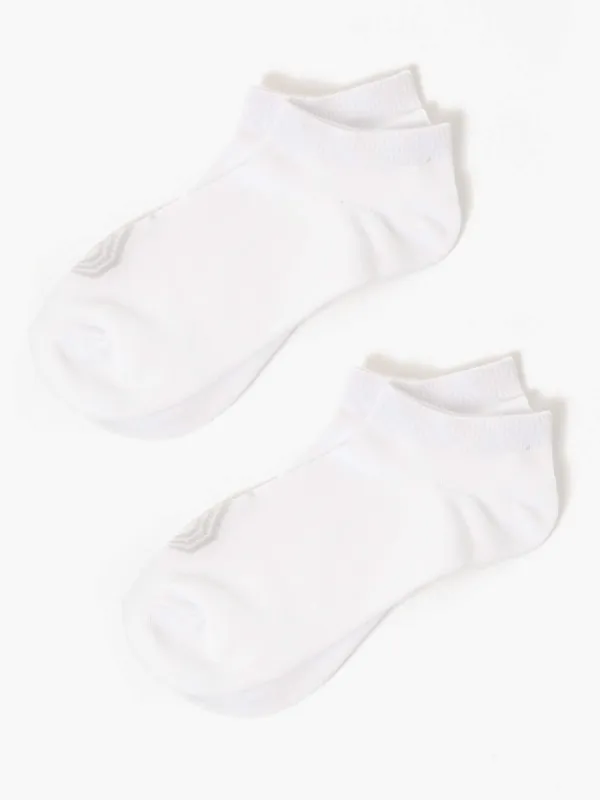 No Show Socks - White sold by Ryderwear