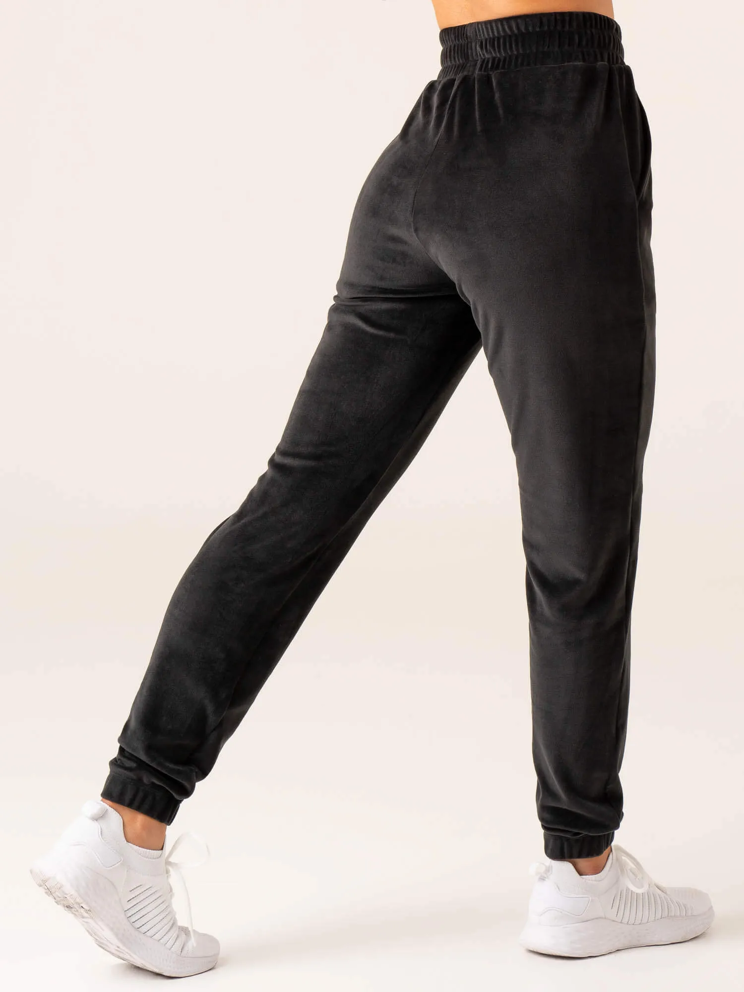 Velour Track Pant - Black sold by Ryderwear product image thumbnail 2