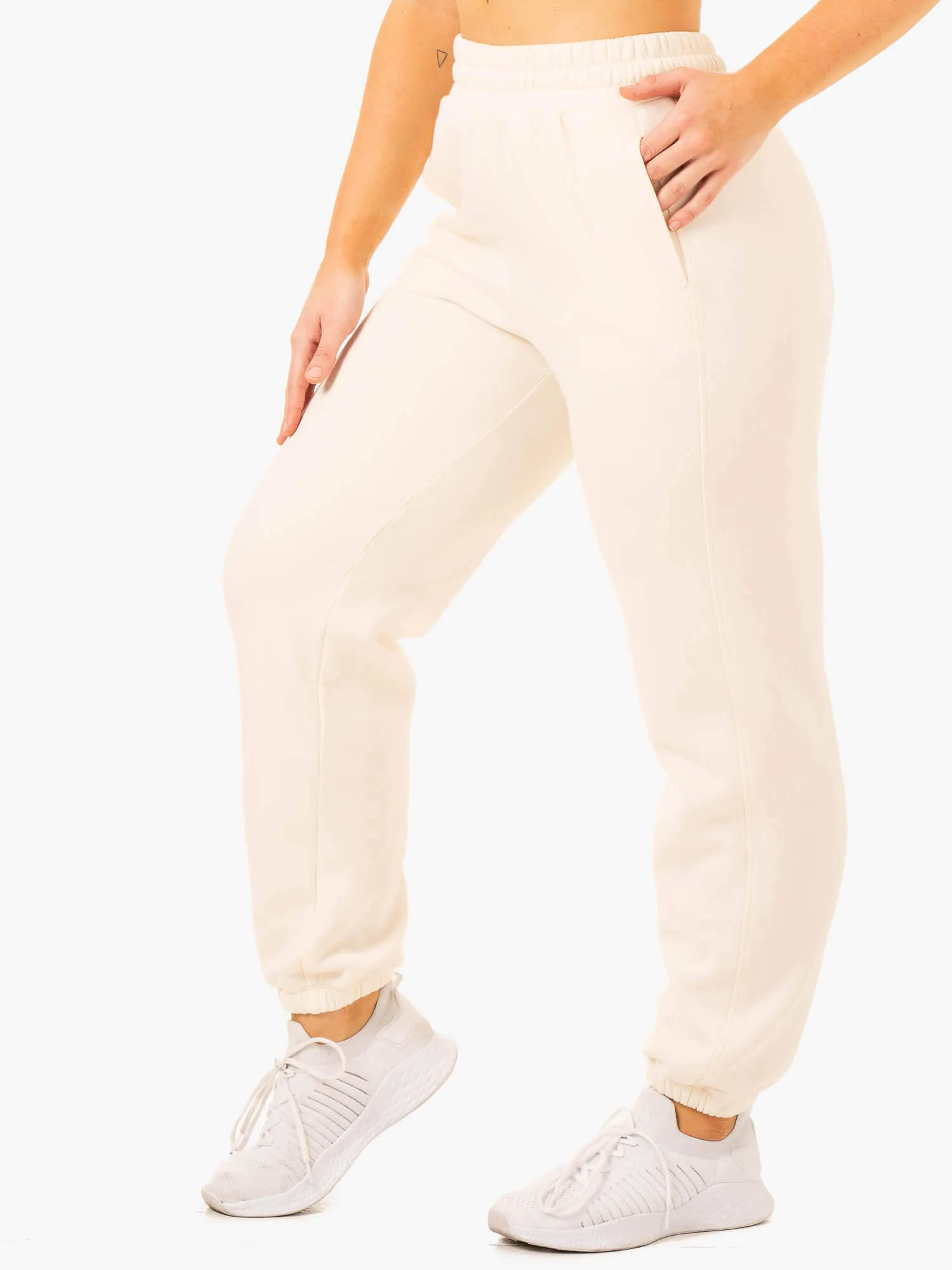 Sideline Track Pants - Vanilla sold by Ryderwear product image thumbnail 3