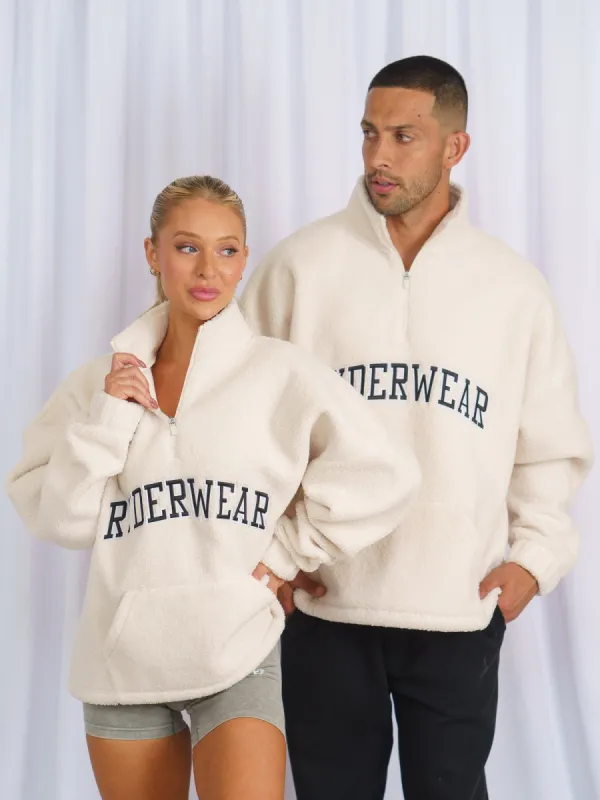 Unisex Teddy Jumper - Vanilla sold by Ryderwear