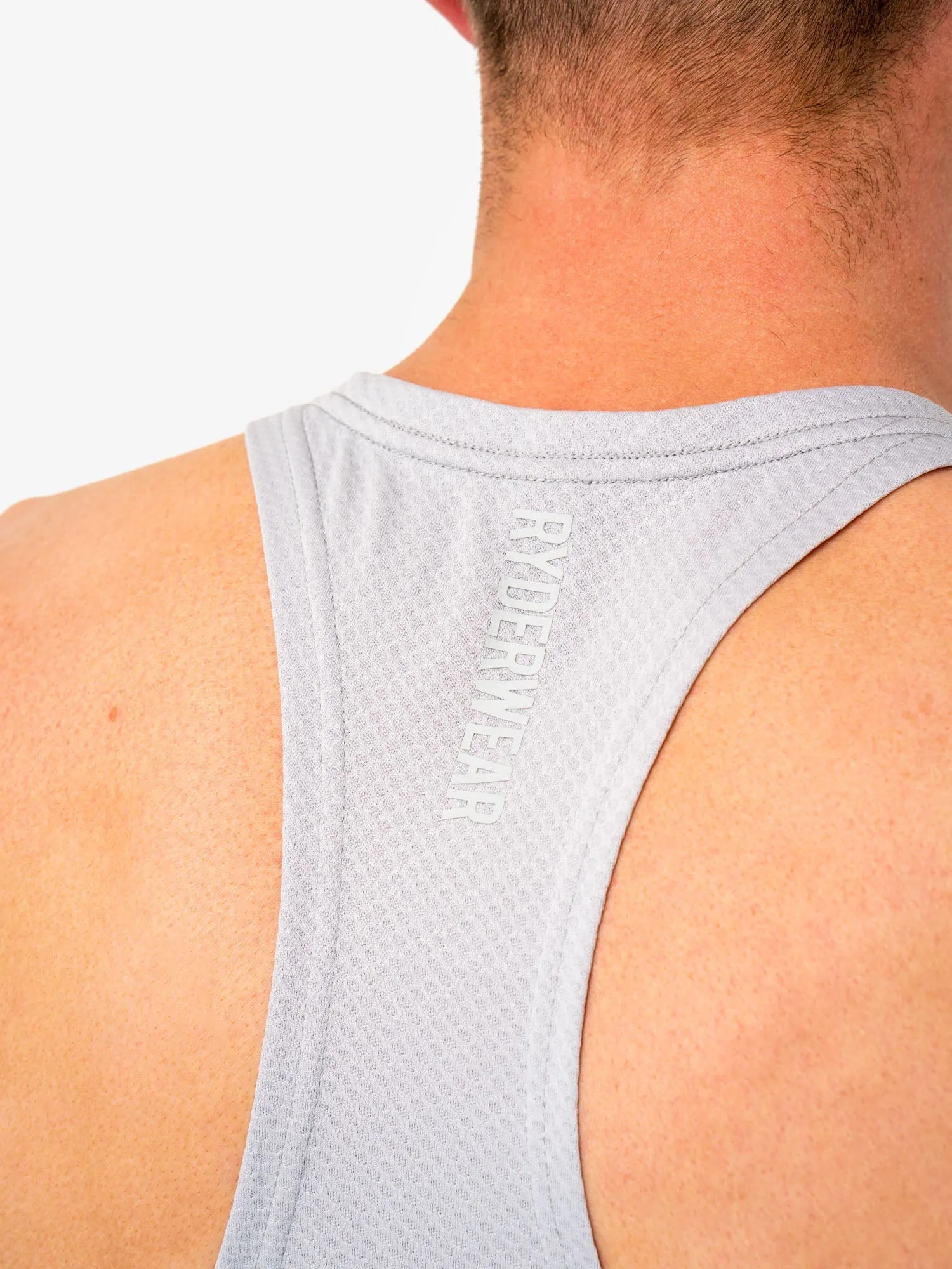 Enhance Stringer T-Back - Snow Grey sold by Ryderwear product image thumbnail 4
