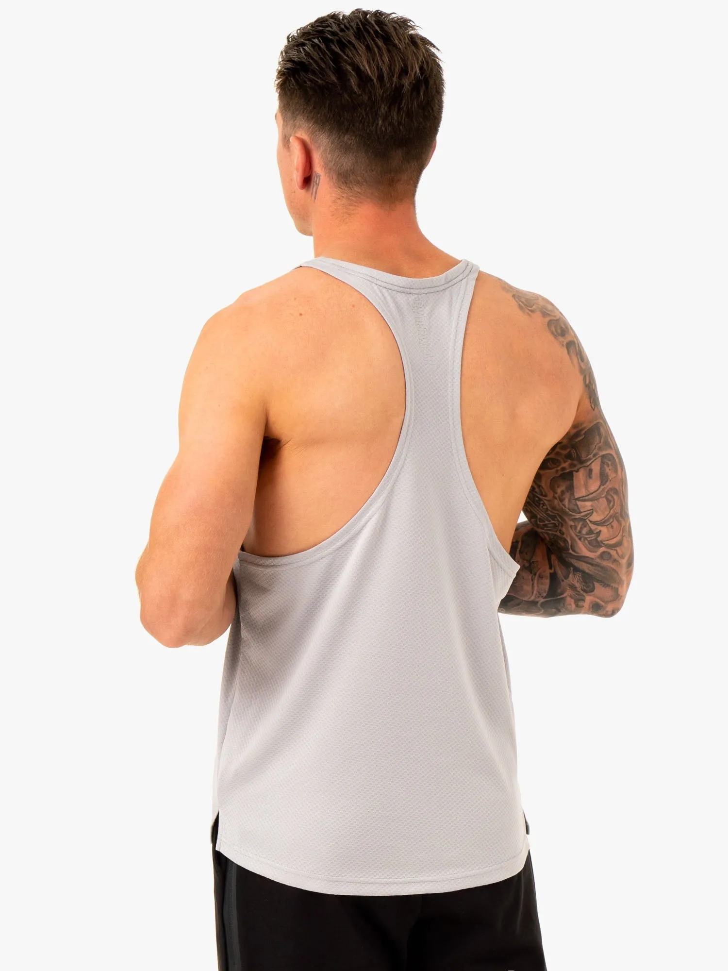 Enhance Stringer T-Back - Snow Grey sold by Ryderwear product image thumbnail 2