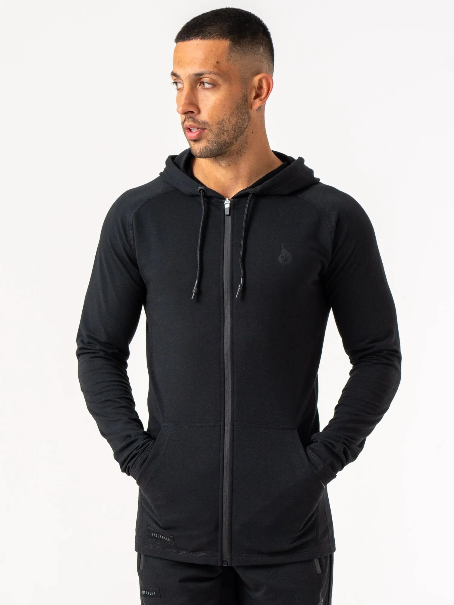 Endurance Zip Up Jacket - Black sold by Ryderwear