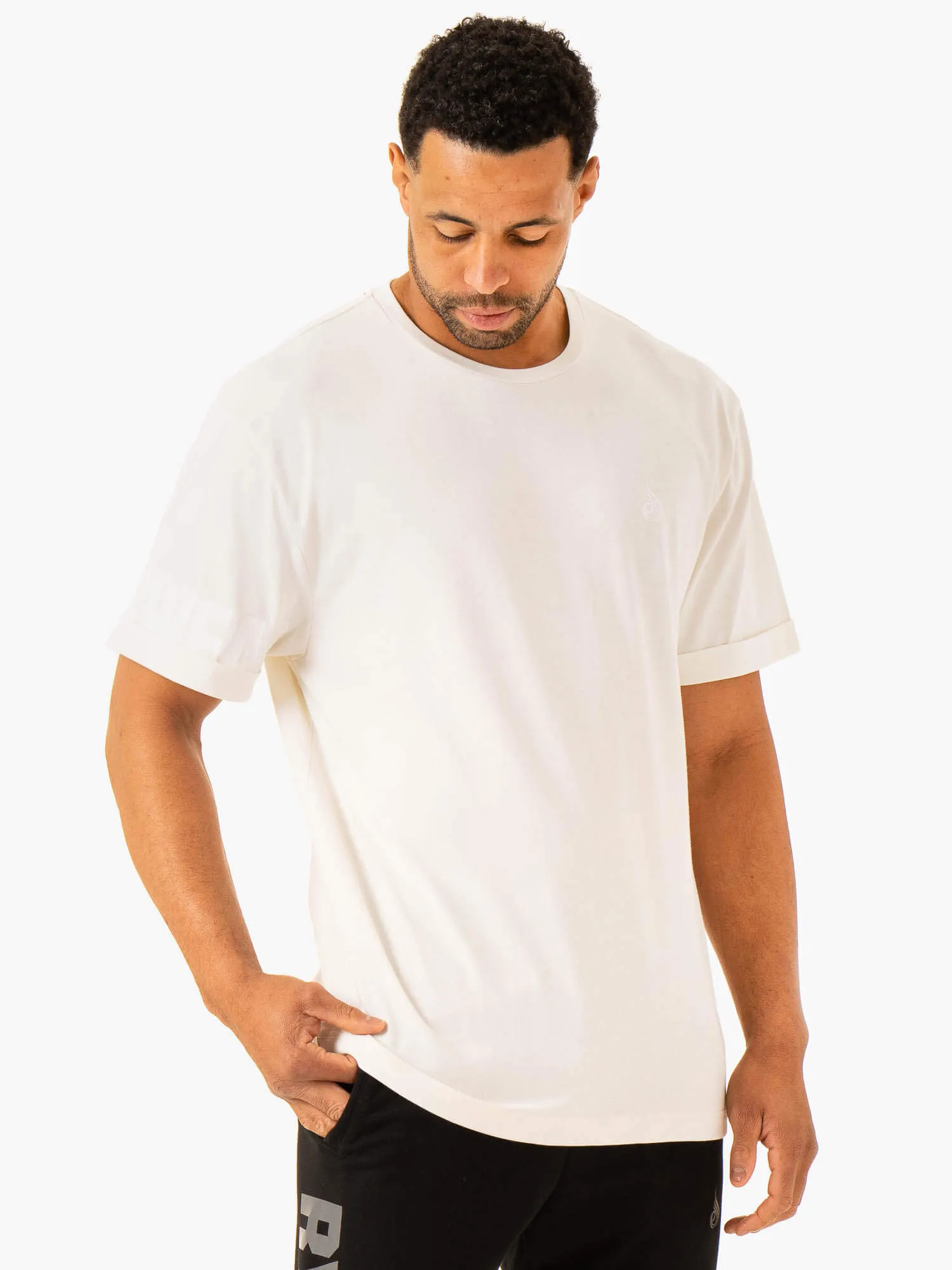 Heritage Oversized T-Shirt - Off White sold by Ryderwear product image thumbnail 2