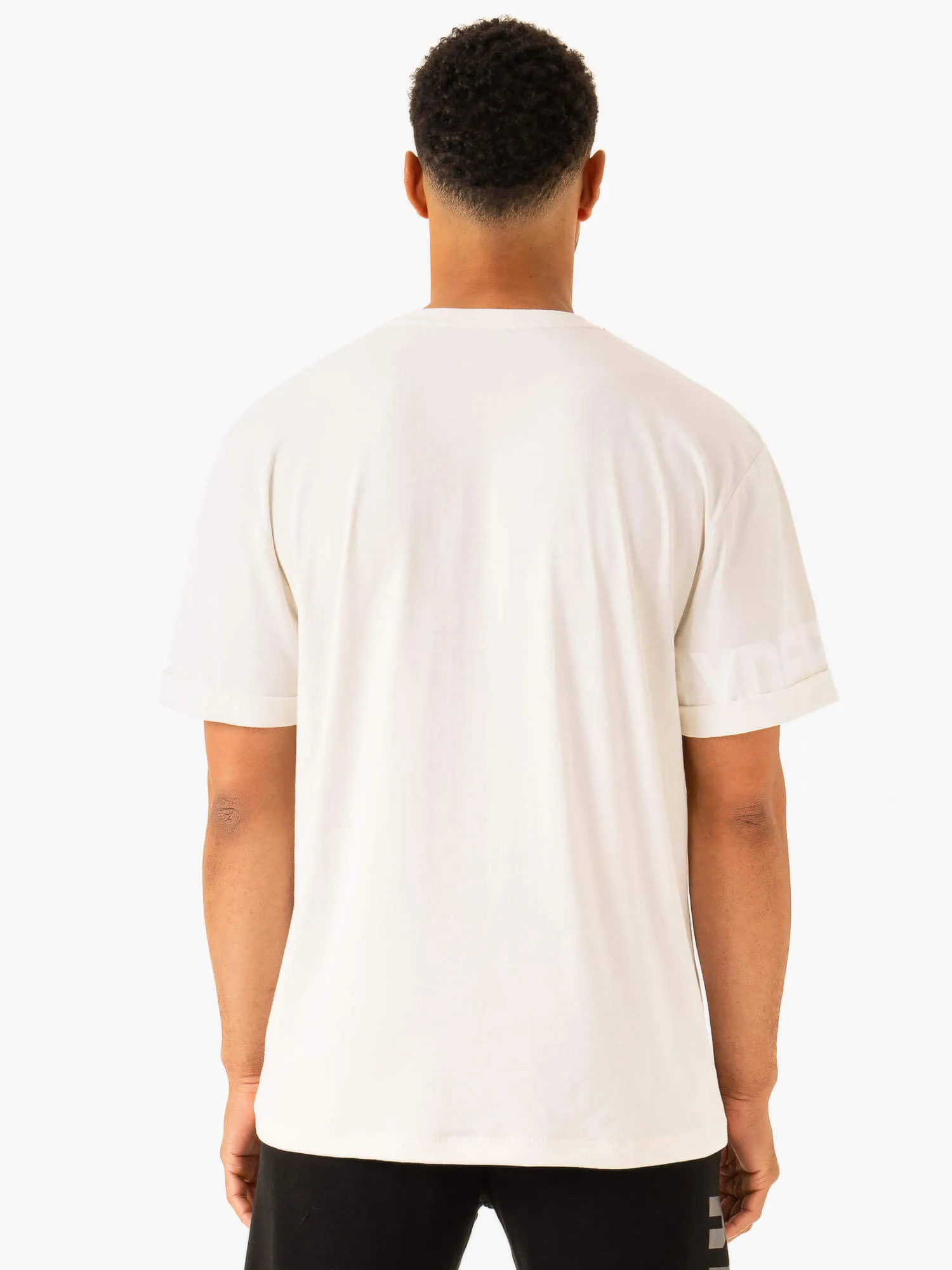 Heritage Oversized T-Shirt - Off White sold by Ryderwear product image thumbnail 3