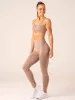 Stonewash Scrunch Seamless Leggings - Tan Stonewash sold by Ryderwear