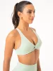NKD Knot Sports Bra - Cucumber sold by Ryderwear