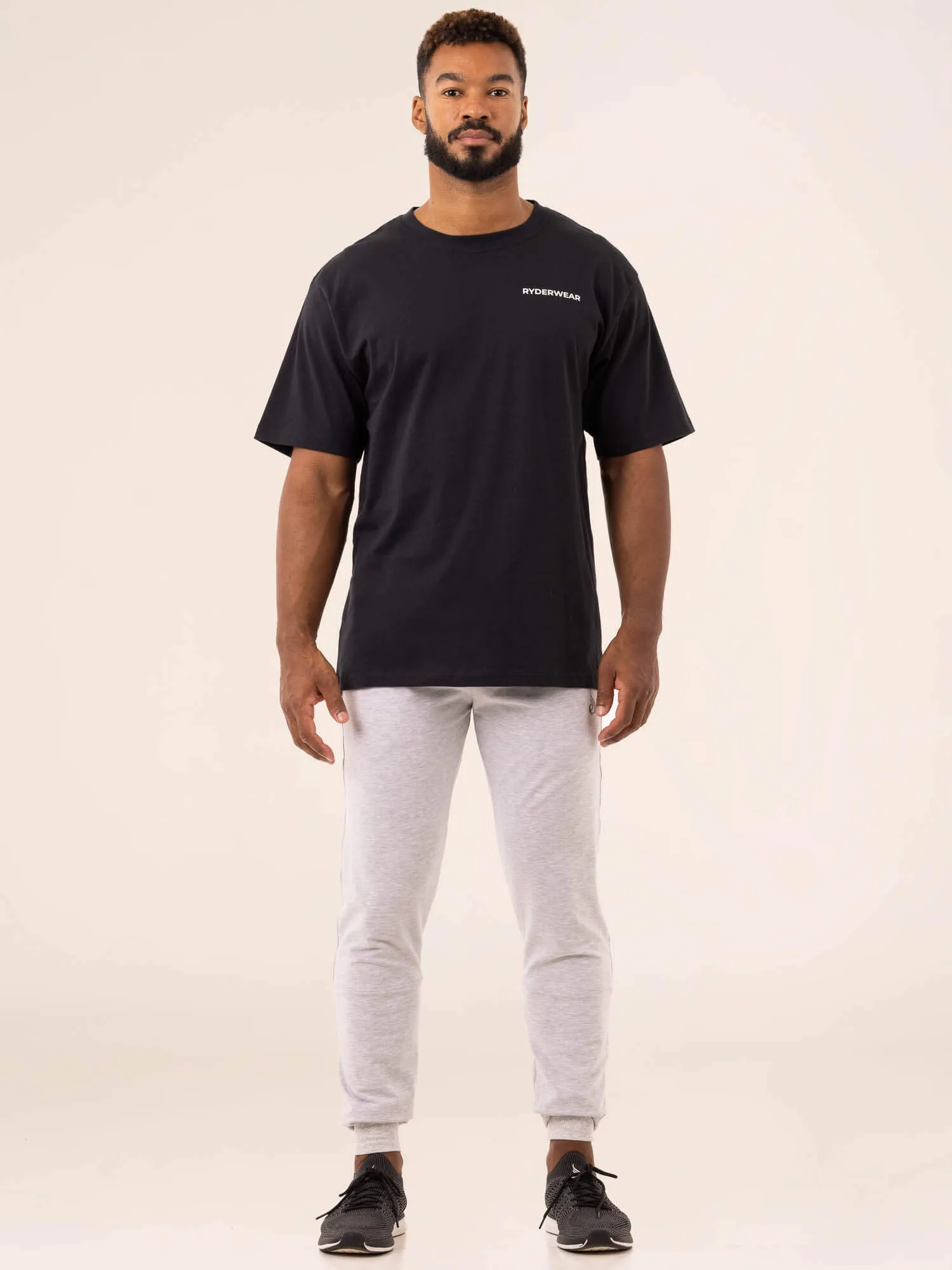 Industry Oversized T-Shirt - Black sold by Ryderwear product image thumbnail 4